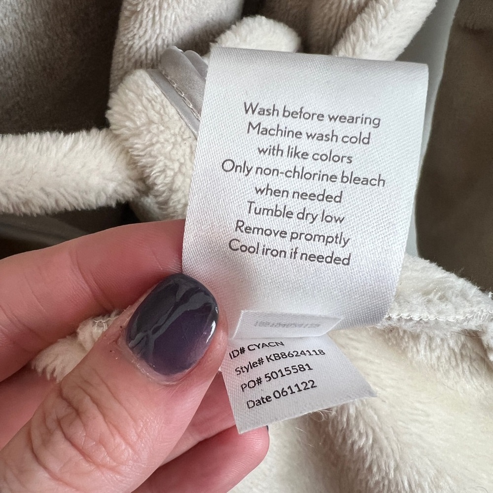 Koolaburra By Ugg Wrap Robe With Collar & Pockets… - image 4